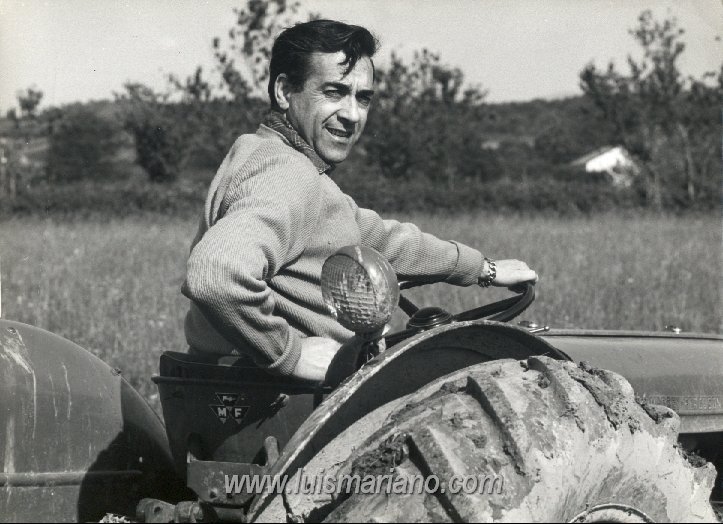 Luis Mariano à la ferme